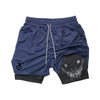 Unleash Your Inner Warrior: Anime-Inspired Berserk 2-in-1 Running Shorts for Intense Fitness Training and Summer Workouts