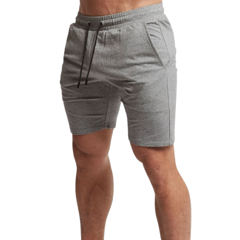 Men Casual Shorts Comfortable Cotton Workout Shorts Elastic Waist Runni