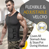 Men Body Shaper Waist Trainer Sauna Suit, Weight Loss Shirt Fat Burner Workout Shapewear