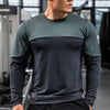 Mens Gym Compression Shirt Male Rashgard Fitness Long Sleeves Running Clothes Homme T Shirt Football Jersey Sportswear Dry Fit