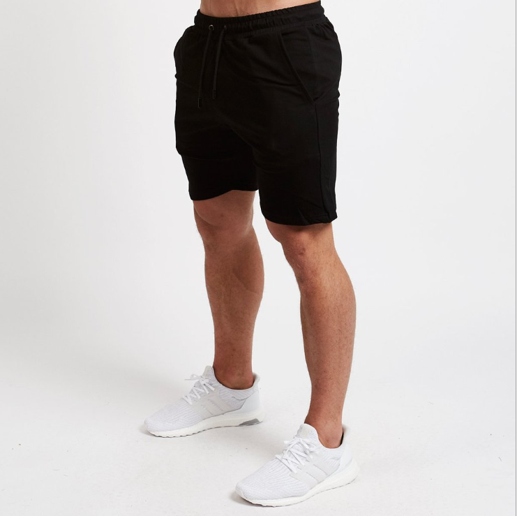 men casual shorts comfortable cotton workout shorts elastic waist runni