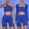 Tracksuit Seamless Yoga Set Workout Sportswear Gym Set Fitness Long Sleeve Crop Top High Waist Leggings Sports Suits