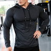 Athletic Apparel for Fitness Enthusiasts: Hooded Sweatshirt  for Running, Training, and Outdoor Workouts