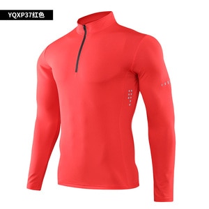 Men Compression Running T Shirt Fitness Tight Long Sleeve Sport Shirt Training Jogging Gym Quick Dry Sportswear